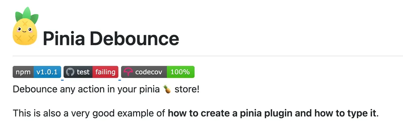 Pinia Debounce