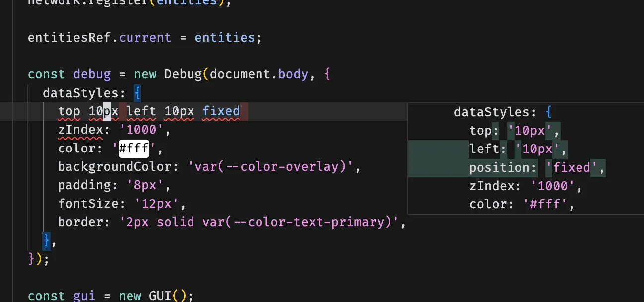 Cursor's smart rewrite