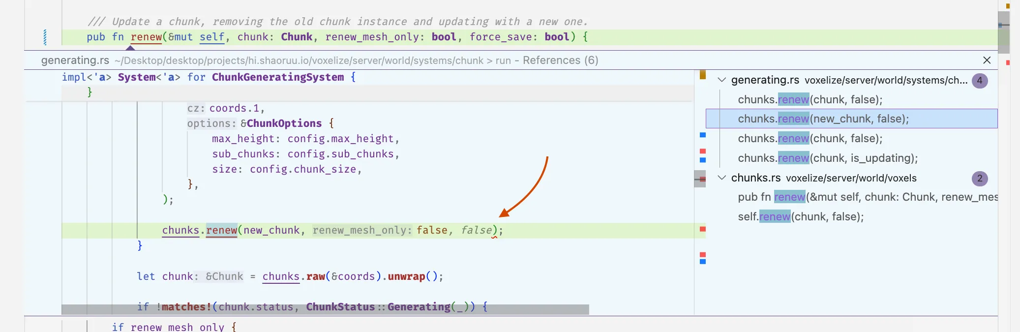 Using Cursor's Tab feature in the preview window